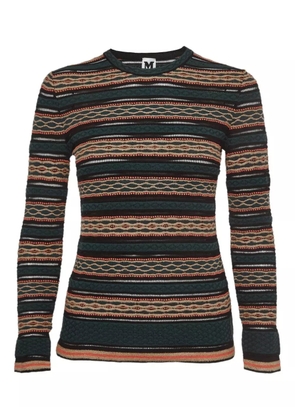 Missoni Pre-Owned striped knitted top - Green
