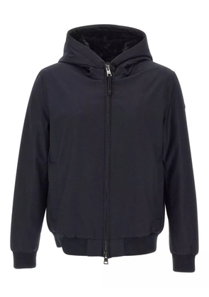 Duno hooded zip-front jacket - Blue