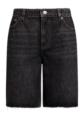 12 STOREEZ frayed-hem denim shorts - Grey