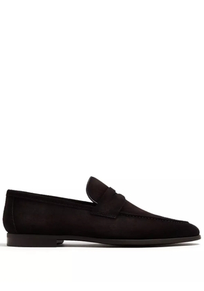 Magnanni Diezma suede penny loafers - Brown