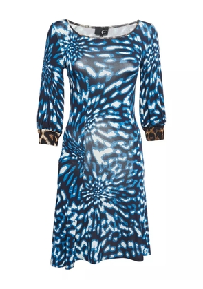 Just Cavalli Vintage Pre-Owned printed midi dress - Blue