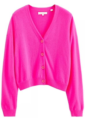 Chinti & Parker cropped wool blend cardigan - Pink