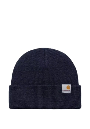 Carhartt WIP logo-patch beanie - Blue
