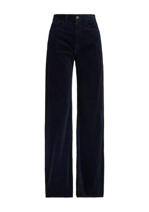 Polo Ralph Lauren corduroy high-waisted trousers - Blue