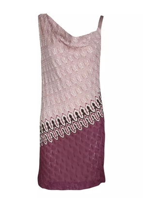 Missoni Pre-Owned drape-detail dress - Pink