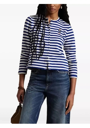 Polo Ralph Lauren striped button-up cardigan - Blue
