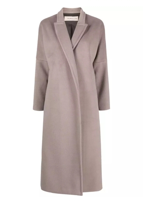 Blanca Vita Calomeria felted maxi coat - Grey