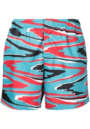 Missoni wave-print swim shorts - Blue