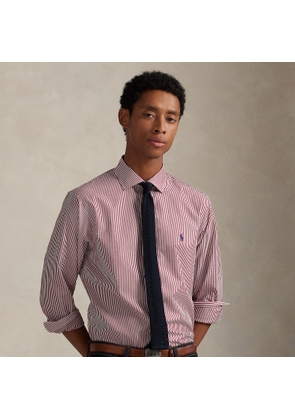 Custom Fit Striped Poplin Shirt