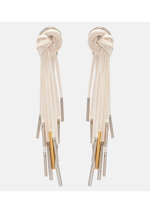 Dries Van Noten Cotton drop earrings