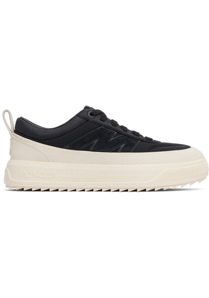Moncler Black Altive Nubuck & Suede Sneakers