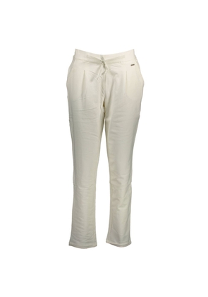 U.S. POLO ASSN. White Cotton Pant - L