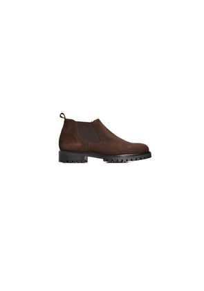 Roberto Pepe Luxury Brown Calfskin Boot - EU39/US6