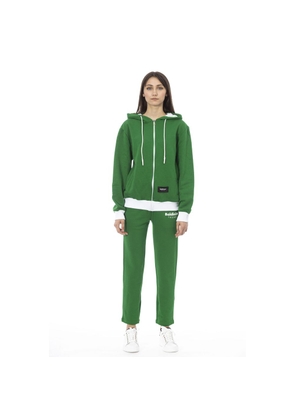 Baldinini Trend Green Cotton Tracksuit - S