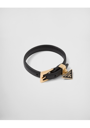 Saffiano leather bracelet