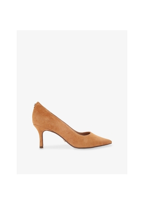 Womens Carvela Pompeii Heeled Suede Courts