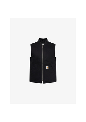 Mens Carhartt WIP Classic Logo-Embroidered Cotton Vest