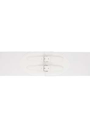 ALAÏA White Corset Belt