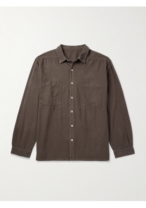 DRKSHDW By Rick Owens - Jumbo Cotton-Twill Shirt - Men - Brown - S
