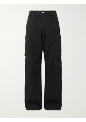 DRKSHDW By Rick Owens - Straight-Leg Cargo Jeans - Men - Black - UK/US 28