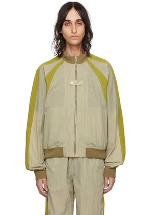 RANRA Gray & Khaki Thussar Jacket