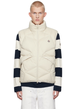 Moncler Beige Vendavel Down Vest