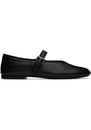 The Row Black Boheme MJ Ballerina Flats