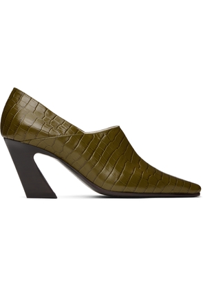 Bottega Veneta Green Lewis Heels