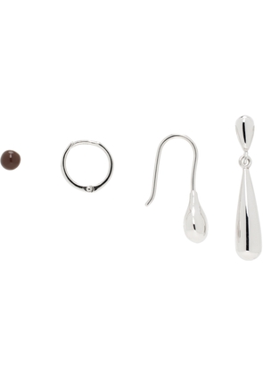LEMAIRE Silver Piercings Set