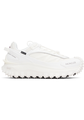 Moncler White Trailgrip GTX Sneakers