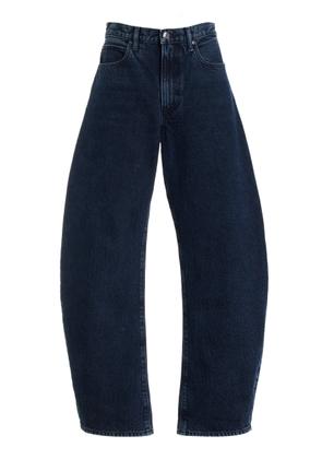 FRAME The Bubble High-Rise Barrel Jeans - Moda Operandi