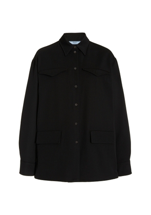 Prada Oversized Wool Shirt - Moda Operandi