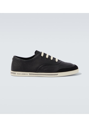 Dolce&Gabbana Saint Tropez DG leather sneakers