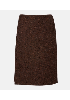 Gucci Wool-blend midi skirt