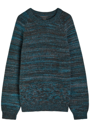 Begg X CO Kai Striped Cashmere Sweatshirt - Blue - L