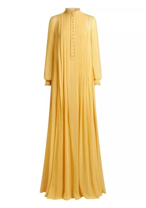 ETRO pleated gown - Yellow