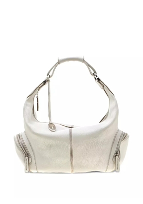 Tod's pre-owned Charlotte leather shoulder bag - White