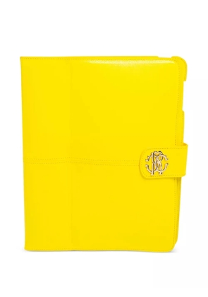 Roberto Cavalli pre-owned leather tablet cover - Yellow