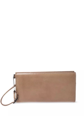 Gucci pre-owned wristlet wallet - Neutrals