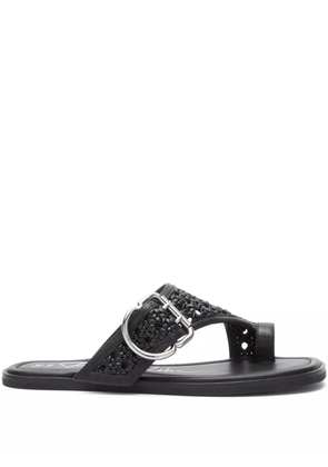 3.1 Phillip Lim macramé strap sandals - Black