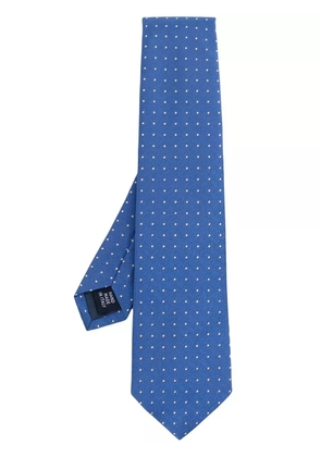 Polo Ralph Lauren embroidered polka-dot tie - Blue