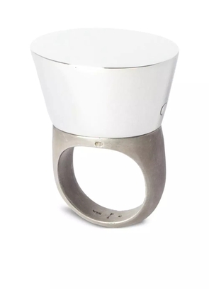 Parts of Four Geo sterling-silver ring