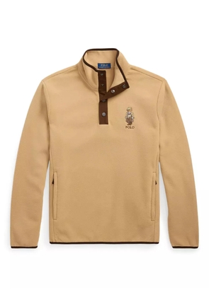 Polo Ralph Lauren Polo Bear half-zip sweatshirt - Neutrals