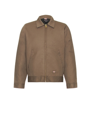 Dickies Insulated Eisenhower Jacket in Brown. Size S. Also in XXL/2X.