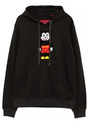 Mostly Heard Rarely Seen 8-Bit mouse-bear hoodie - Grey