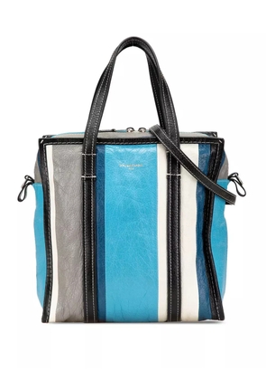 Balenciaga Pre-Owned 2017 S Lambskin Bazar Shopper satchel - Blue