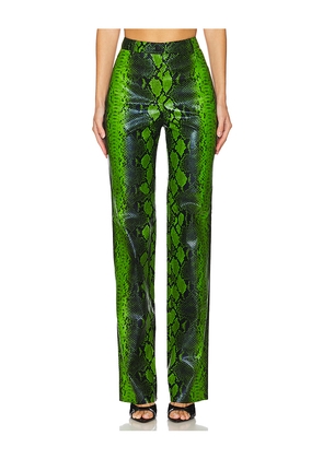 CULTNAKED Killa Trousers in Green. Size XS. Also in S.