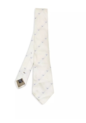 Emporio Armani Pre-Owned silk tie - Neutrals