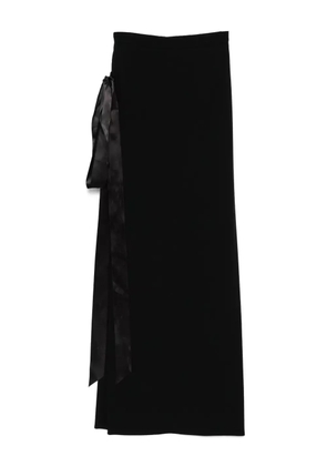 Isabel Sanchis strapless flared skirt - Black