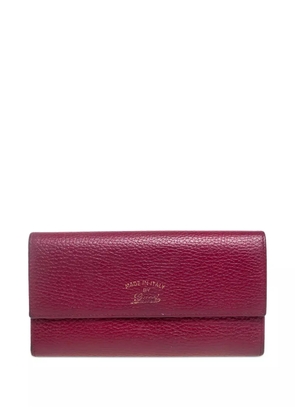 Gucci Pre-Owned leather wallet - Red